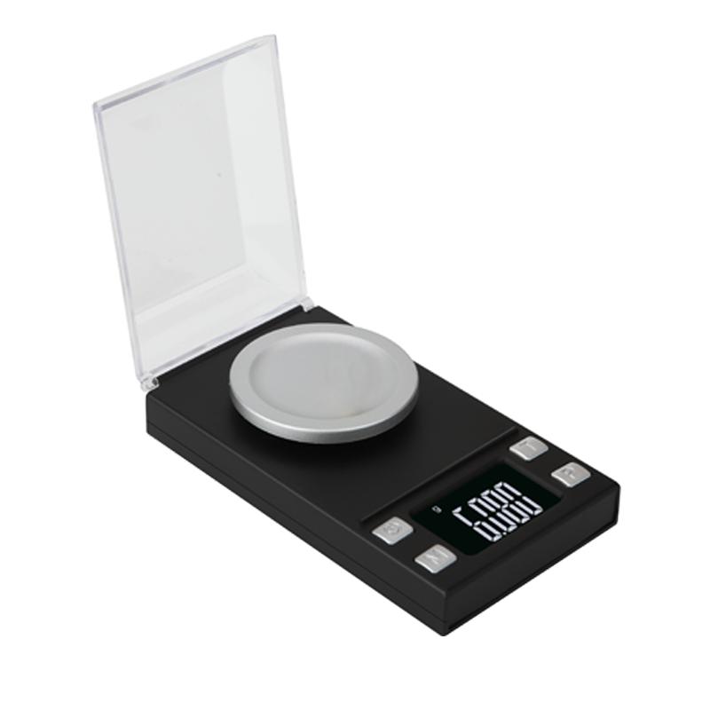 高精度0.001g精准毫克电子药粉称珠宝黄金微量克拉专用小型天平秤