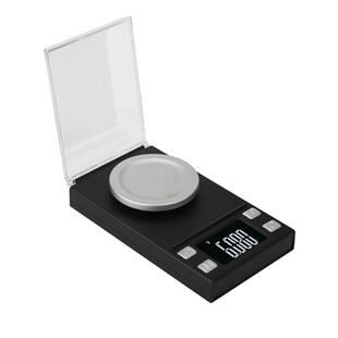 高精度0.001g精准毫克电子药粉称珠宝黄金微量克拉专用小型天平秤