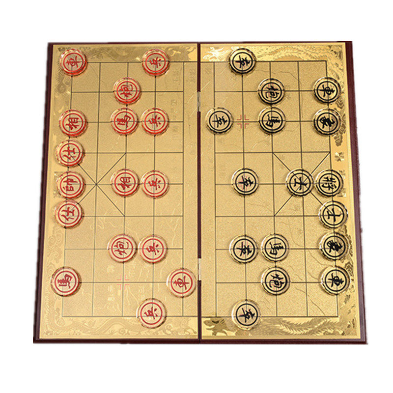 特价水晶抽屉送长辈教师节象棋