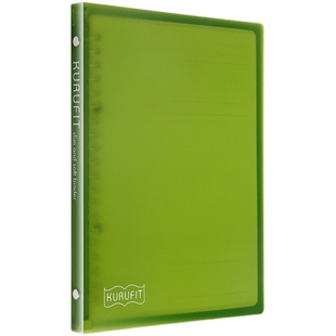 日本maruman满乐文活页本柔软简约外壳kurufit高颜值可拆卸B5打孔活页夹扣环手账本A5文具软面软皮笔记本子