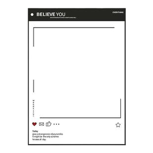 冰箱贴留言板可擦写磁性提示磁吸备忘板记事小白板磁力写字板