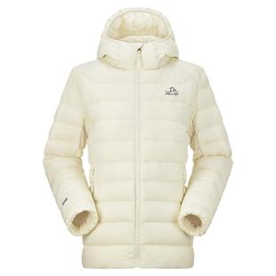 经典3.0丨伯希和户外轻薄排骨羽绒服女中长款800蓬鹅绒冲锋衣内胆