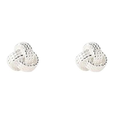 999纯银养耳洞如意结耳钉女