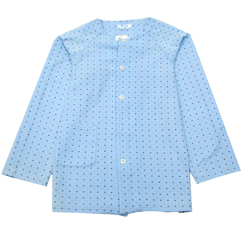 全棉易穿脱护理服上衣裤子魔术贴