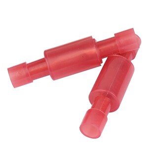 子弹头对接头公母接插件绝缘接头冷压接线端子快速插拔式连接器套