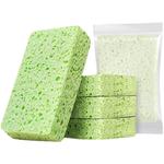 木浆棉百洁布洗碗海绵刷碗神器厨房洗锅抹布双面海绵擦厨房去污神