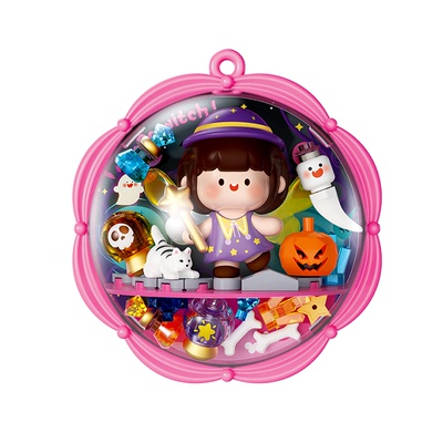 费米积木磁吸冰箱贴盲盒玩具