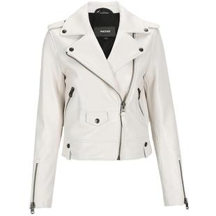 MACKAGE女士 BAYA经典机车修身休闲时尚短款皮衣外套上衣情侣款