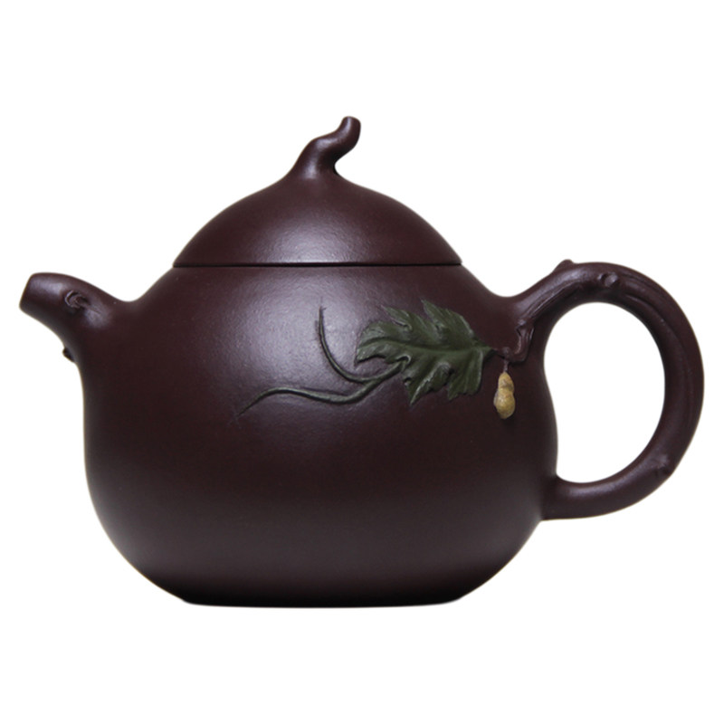 手工泥绘小茄段,雅致小品雅器