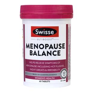 Swisse女性更年期平衡斯维诗大豆异黄酮雌激素舒缓情绪60片