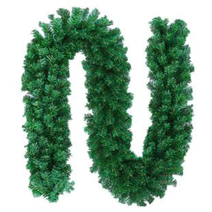 圣诞树藤条2.7米加密挂饰带灯摆件圣诞节装饰品花环藤曼场景布置