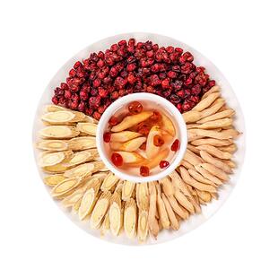 黄芪麦冬五味子茶泡水喝出汗多补止气汗中葯西洋参党参官方旗舰店