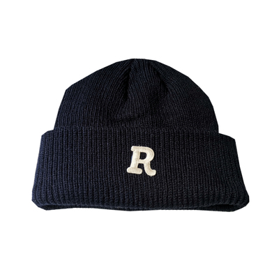 米白色毛线帽小众ins冬季