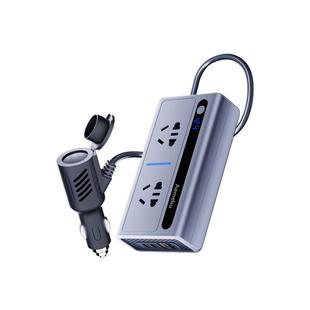 车载充电器12v24v转220v大功率汽车逆变器点烟器电源转换快充插头