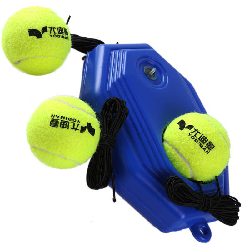 尤迪曼高弹力网球单人打训练器底座固定自动回弹绳皮筋陪练习神器