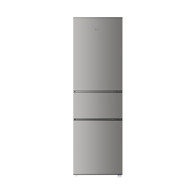 海尔226L三开门家用租房宿舍节能低噪二人小型家用小冰箱超薄官方