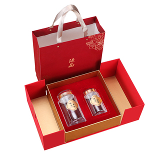 铁皮石斛枫斗包装礼盒 石斛粉250克500克礼品盒包装名贵礼盒定制