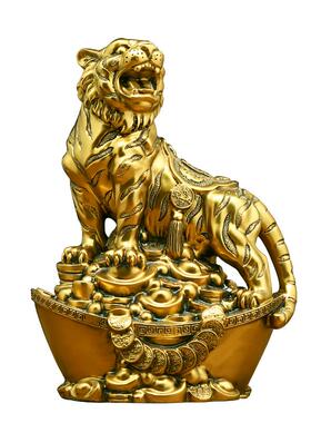 十二生肖招财虎马龙客厅酒柜摆件