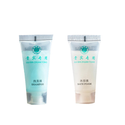 酒店宾馆一次性瓶装洗发水沐浴露