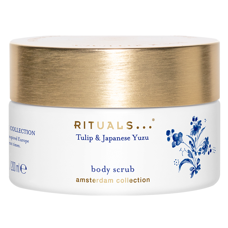 Rituals怡式阿姆斯特丹身体磨砂膏200ml深层清洁全身去角质进口
