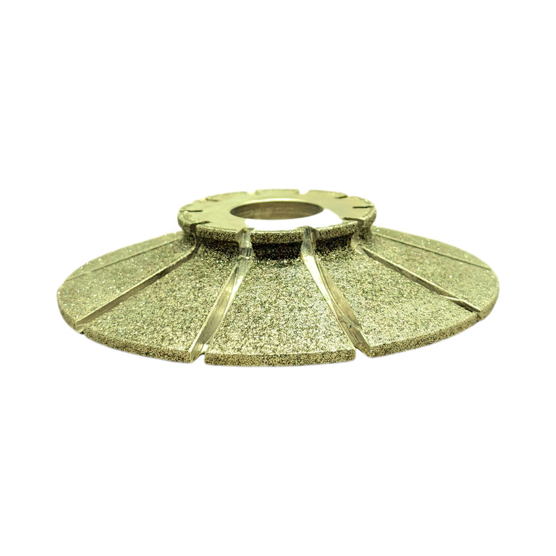 金刚石工具磨轮石材电镀轮全圆边30孔大理石岩板桌面刀具罗马边型