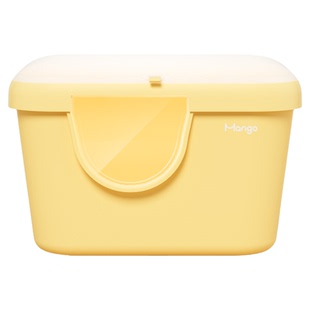 Mango蛮果宠物全封闭猫砂盆超大号大黄油一体式两用半封闭防外溅