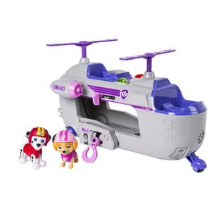 汪汪队立大功玩具天天直升机玩具可变形小狗救援巡逻车套装汪汪队