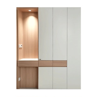 全国全屋定制家具工厂店走入式衣柜餐边柜鞋柜免费测量设计包安装