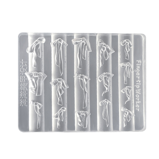 网红珠光细闪丝绸白色模具胶新款免洗软弹3D立体造型雕花美甲油胶