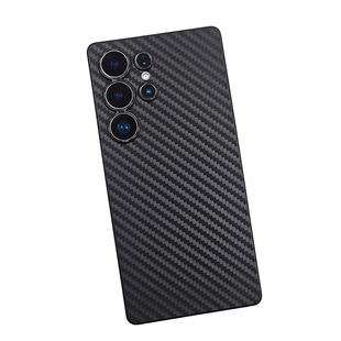 适用于三星S25ultra手机壳超薄碳纤维纹路S24ultra精孔镜头S25Edge保护套S23ultra裸机手感不沾指纹S24+