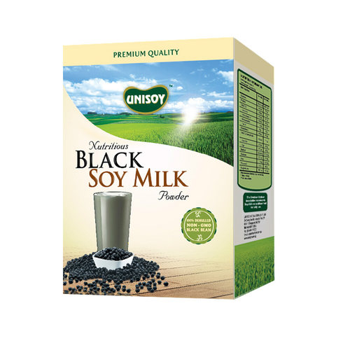 新加坡进口unisoy非转基因黑豆奶粉 高蛋白高营养无蔗糖豆浆粉