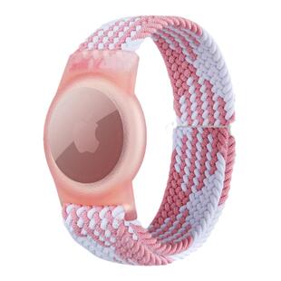 airtag保护套儿童手表带老人防丢手环适用苹果定位器透气弹性腕带