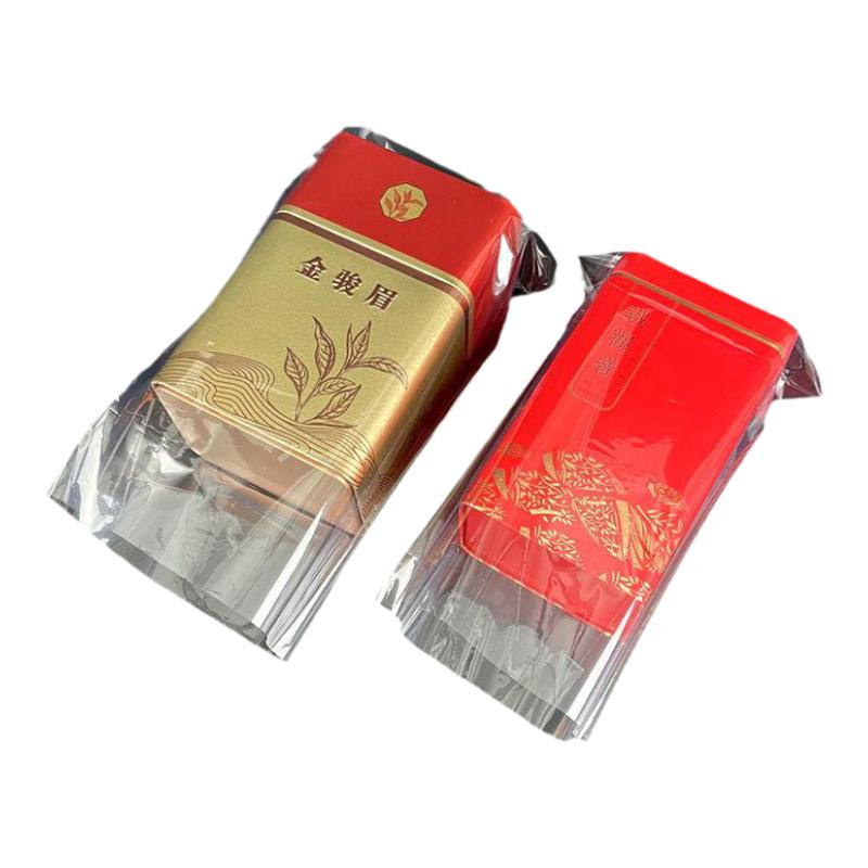 茶叶罐包装袋透明弧形超薄易热缩