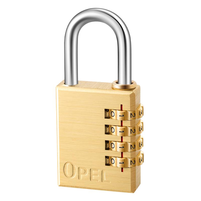 OPEL纯铜密码挂锁防水防锈防盗