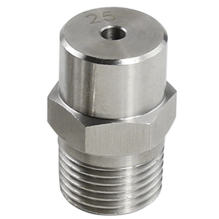 格强304不锈钢实心锥形喷嘴 高低压圆形喷淋工业清洗雾化降温喷头