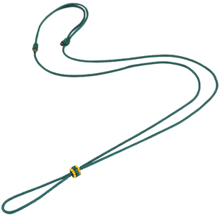 戒指平安扣专用挂绳儿童简约风高级挂脖项链绳编织男女纯色系绳子