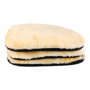 汽车洗车手套毛绒羊毛雪尼尔抹布熊掌不伤车漆面擦车打蜡专用海绵