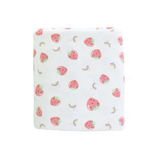 纯棉针织布弹力宝宝棉a类衣服包被包巾夏季春秋精梳双层提花面料