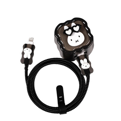 适用40W苹果17充电器保护套iPhone16数据线保护扣可爱15充电头保护壳防猫咬14充电线保护绳防折断13硅胶软壳