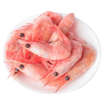 北极虾口感鲜甜，肉质紧实