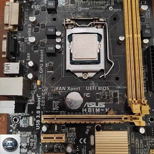 可维修一套H81MK主板奔腾G3240处理器LG