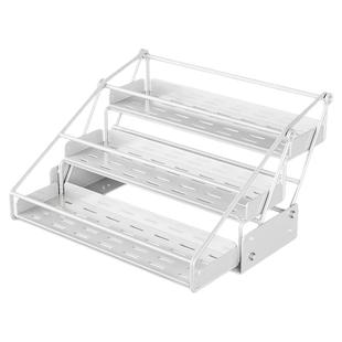 厨房升降拉篮适老调料架台面调味品架收纳置物架油盐酱醋储物架