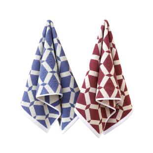 京韵纯棉毛巾洗脸家用成人全棉吸水不掉毛面巾柔软男士洗澡巾深色