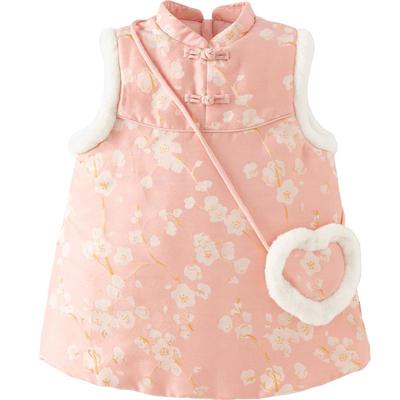 戴维贝拉女童公主连衣裙