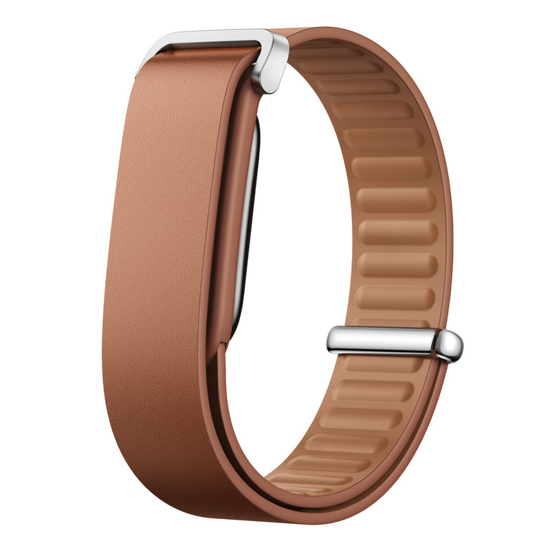 适用谷歌手环air真皮表带Google Fitbit Air替换腕带高级感男女款