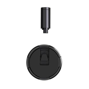 免打孔卫生间门吸厕所防风地吸浴室铝合金极窄玻璃门后防撞阻门器