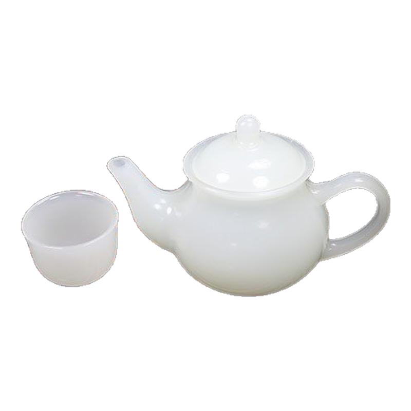 金丝玉石单茶壶茶杯大容量老式中式养生泡茶家用高档茶具套装送礼