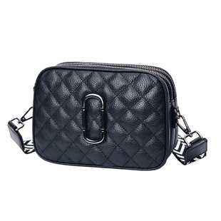 三层迷你小包包女2025新款高级感时尚真皮小方包女士宽肩带斜挎包