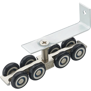 静音阳台移门滑轮推拉门滑轨吊轮玻璃木门轨道吊轨滑轮8轮吊滑轮