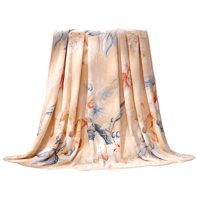 富安娜家纺春秋季毯单双人沙发毯